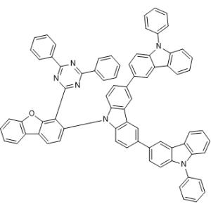 9'-(4-(4,6-Diphenyl-1,3,5-triazin-2-yl)dibenzo[b,d]furan-3-yl)-9,9''-diphenyl-9H,9'H,9''H-3,3':6',3''-tercarbazole|CS-1007387