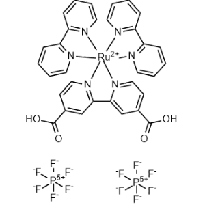 Bis(2,2'-bipyridyl)(4,4'-dicarboxyl-2,2'-bipyridyl)ruthenium(II) bishexafluorophosphate|CS-1007427