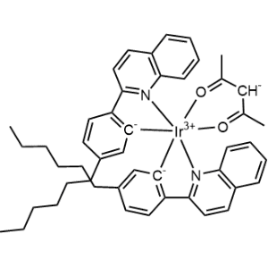 Bis[2-(4-n-hexylphenyl)quinoline](acetylacetonate)iridium(III)|CS-1007432