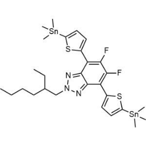 2-(2-Ethylhexyl)-5,6-difluoro-4,7-bis[5-(trimethylstannyl)-2-thienyl]-2H-benzotriazole|CS-1007555