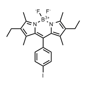 2,8-diethyl-5,5-difluoro-10-(4-iodophenyl)-1,3,7,9-tetramethyl-5H-4l4,5l4-dipyrrolo[1,2-c:2',1'-f][1,3,2]diazaborinine|CS-1007638