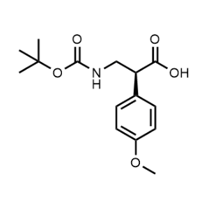 (S)-3-((tert-Butoxycarbonyl)amino)-2-(4-methoxyphenyl)propanoic acid|CS-1007833