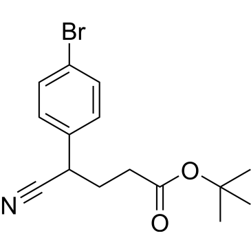 tert-Butyl 4-(4-bromophenyl)-4-cyanobutanoate|CS-1007997
