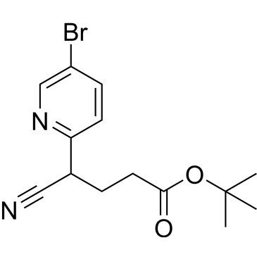 tert-Butyl 4-(5-bromopyridin-2-yl)-4-cyanobutanoate|CS-1007998
