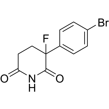 3-(4-Bromophenyl)-3-fluoropiperidine-2,6-dione|CS-1008001