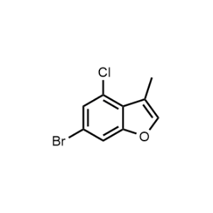 6-Bromo-4-chloro-3-methylbenzofuran|CS-1008038