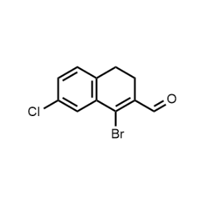 1-Bromo-7-chloro-3,4-dihydronaphthalene-2-carbaldehyde|CS-1008066
