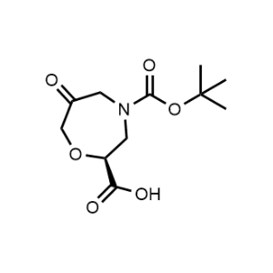 (S)-4-(tert-Butoxycarbonyl)-6-oxo-1,4-oxazepane-2-carboxylic acid|CS-1008171