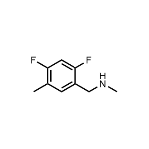 1-(2,4-Difluoro-5-methylphenyl)-N-methylmethanamine|CS-1008219