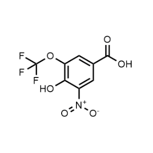 4-Hydroxy-3-nitro-5-(trifluoromethoxy)benzoic acid|CS-1008224