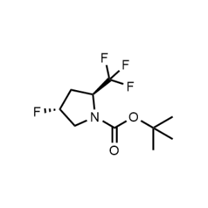 (2S,4R)-tert-Butyl 4-fluoro-2-(trifluoromethyl)pyrrolidine-1-carboxylate|CS-1008249