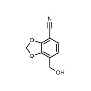 7-(Hydroxymethyl)benzo[d][1,3]dioxole-4-carbonitrile|CS-1009395