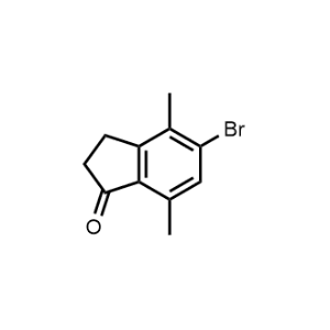 5-Bromo-4,7-dimethyl-2,3-dihydro-1H-inden-1-one|CS-1009601