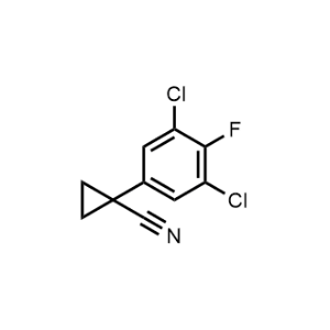 1-(3,5-Dichloro-4-fluorophenyl)cyclopropanecarbonitrile|CS-1009616