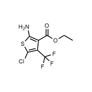 Ethyl 2-amino-5-chloro-4-(trifluoromethyl)thiophene-3-carboxylate|CS-1009667