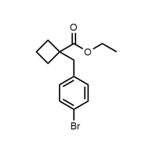 Ethyl 1-(4-bromobenzyl)cyclobutanecarboxylate|CS-1009918