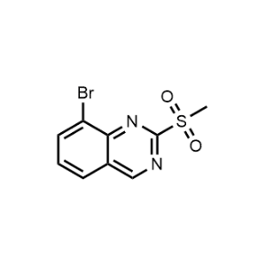 8-Bromo-2-(methylsulfonyl)quinazoline|CS-1010406