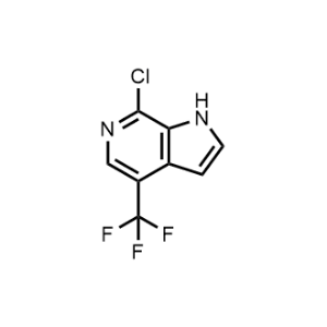 7-Chloro-4-(trifluoromethyl)-1H-pyrrolo[2,3-c]pyridine|CS-1010458