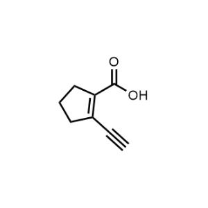 2-Ethynylcyclopent-1-enecarboxylic acid|CS-1010668
