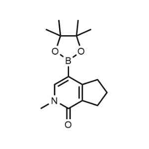 2-Methyl-4-(4,4,5,5-tetramethyl-1,3,2-dioxaborolan-2-yl)-2,5,6,7-tetrahydro-1H-cyclopenta[c]pyridin-1-one|CS-1010672