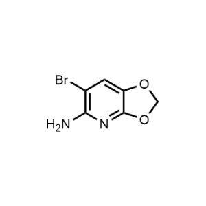 6-Bromo-[1,3]dioxolo[4,5-b]pyridin-5-amine|CS-1010861