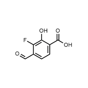 3-Fluoro-4-formyl-2-hydroxybenzoic acid|CS-1012048