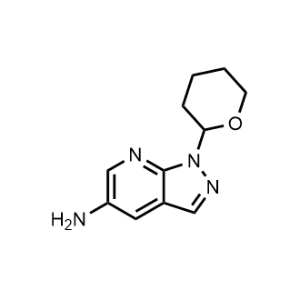 1-(Tetrahydro-2H-pyran-2-yl)-1H-pyrazolo[3,4-b]pyridin-5-amine|CS-1012091