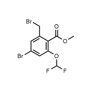 Methyl 4-bromo-2-(bromomethyl)-6-(difluoromethoxy)benzoate|CS-1012164