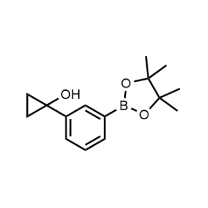 1-(3-(4,4,5,5-Tetramethyl-1,3,2-dioxaborolan-2-yl)phenyl)cyclopropanol|CS-1012383