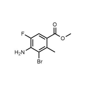 Methyl 4-amino-3-bromo-5-fluoro-2-methylbenzoate|CS-1012522
