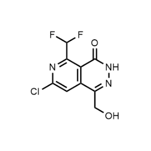 7-Chloro-5-(difluoromethyl)-1-(hydroxymethyl)pyrido[3,4-d]pyridazin-4(3H)-one|CS-1012525