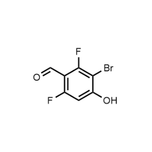 3-Bromo-2,6-difluoro-4-hydroxybenzaldehyde|CS-1012544