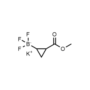 Potassium trifluoro(2-(methoxycarbonyl)cyclopropyl)borate|CS-1012597
