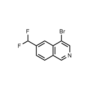 4-Bromo-6-(difluoromethyl)isoquinoline|CS-1012601