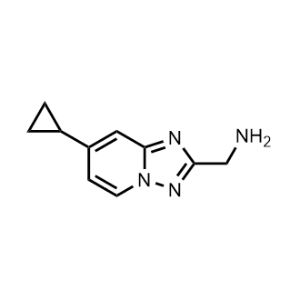(7-Cyclopropyl-[1,2,4]triazolo[1,5-a]pyridin-2-yl)methanamine|CS-1012607