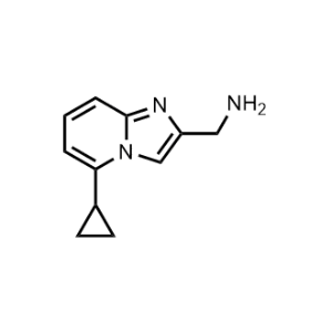 (5-Cyclopropylimidazo[1,2-a]pyridin-2-yl)methanamine|CS-1012615