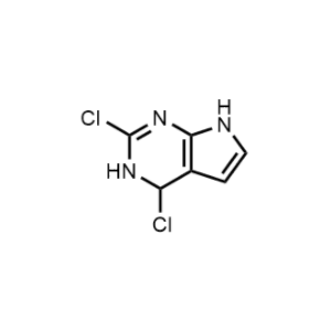 2,4-Dichloro-4,7-dihydro-1H-pyrrolo[2,3-d]pyrimidine|CS-1012659