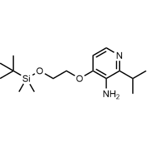 4-(2-((tert-Butyldimethylsilyl)oxy)ethoxy)-2-isopropylpyridin-3-amine|CS-1012716
