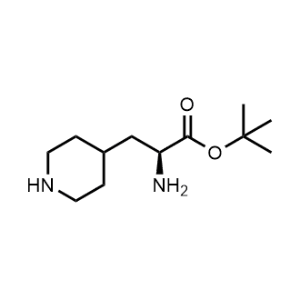 (S)-tert-Butyl 2-amino-3-(piperidin-4-yl)propanoate|CS-1012736