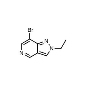 7-Bromo-2-ethyl-2H-pyrazolo[4,3-c]pyridine|CS-1012834
