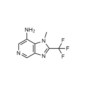 1-Methyl-2-(trifluoromethyl)-1H-imidazo[4,5-c]pyridin-7-amine|CS-1012848