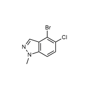 4-Bromo-5-chloro-1-methyl-1H-indazole|CS-1012872