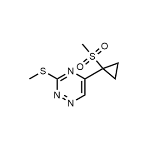 5-(1-(Methylsulfonyl)cyclopropyl)-3-(methylthio)-1,2,4-triazine|CS-1013038