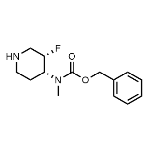 Benzyl ((3S,4R)-3-fluoropiperidin-4-yl)(methyl)carbamate|CS-1013077