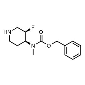 Benzyl ((3R,4S)-3-fluoropiperidin-4-yl)(methyl)carbamate|CS-1013095
