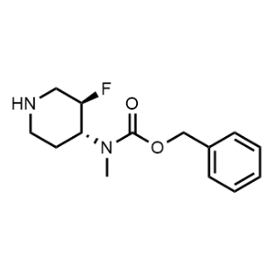 Benzyl ((3R,4R)-3-fluoropiperidin-4-yl)(methyl)carbamate|CS-1013101