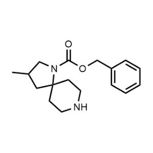 1,8-Diazaspiro[4.5]decane-1-carboxylic acid, 3-methyl-, phenylmethyl ester|CS-1013108