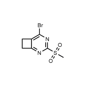 2,4-Diazabicyclo[4.2.0]octa-1,3,5-triene, 5-bromo-3-(methylsulfonyl)-|CS-1013127