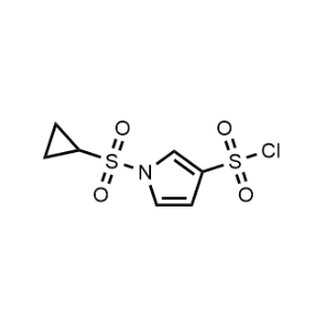 1-(Cyclopropylsulfonyl)-1H-pyrrole-3-sulfonyl chloride|CS-1013184