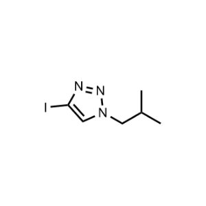 4-Iodo-1-isobutyl-1H-1,2,3-triazole|CS-1013298